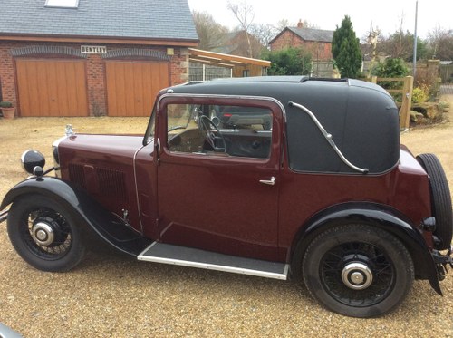 1933 Morris 10/4  Doctors coupe For Sale