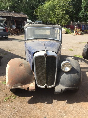 1936 Barn find project Morris 10 For Sale