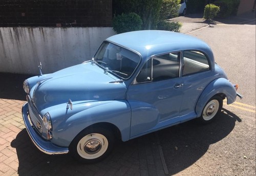 1969 Minor Baby Blue Saloon Te koop