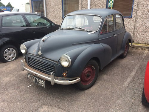 1956 Morris Minor for sale first bay screen SOLD