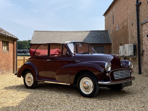 1971 Morris Minor Convertible. Absolutely Stunning. SOLD