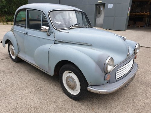 **OCTOBER ENTRY** 1965 Morris Minor 1000 For Sale by Auction