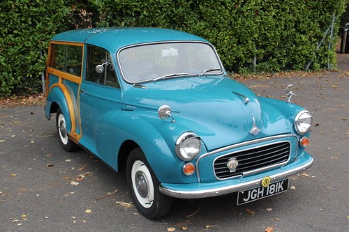 Morris Minor Traveller 1000 1971 - To be auctioned 30-10-20 For Sale by Auction