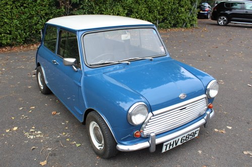 Morris Mini Cooper S 1275cc 1968 - To be auctioned 30-10-20 For Sale by Auction