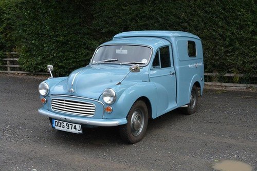 1969 Morris Minor 1/4 Ton Van For Sale by Auction