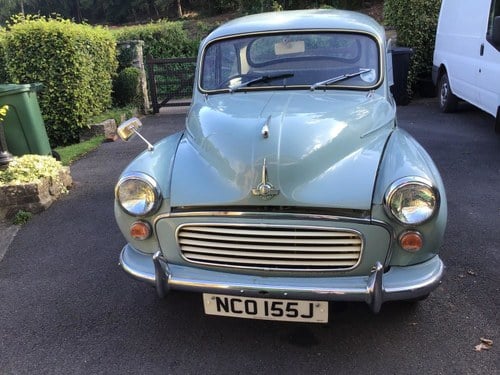 Lot 71 - A 1970 Morris Minor 1000 - 23/09/2020 For Sale by Auction