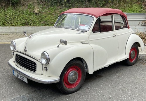 1959 Morris Minor 1000 two door Saloon For Sale by Auction