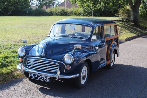 Morris Minor Traveller 1967 - To be auctioned 30-10-20 For Sale by Auction