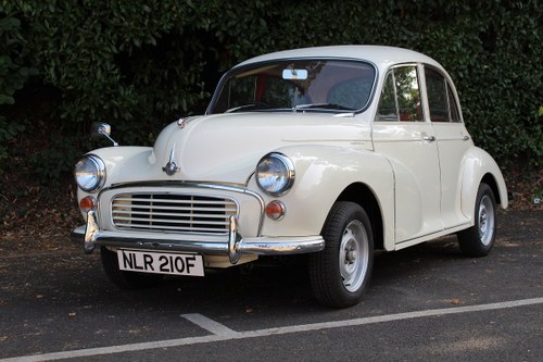 Morris Minor 1000 1967 - To be auctioned 30-10-20 For Sale by Auction