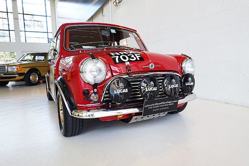1967 Excellent Mini Cooper Mk1 built to accurate Monte Carlo spec For Sale