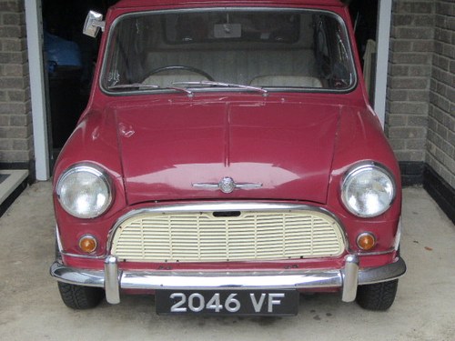 1960 Morris Mini Deluxe VENDUTO