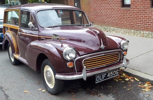 1969 MORRIS MINOR TRAVELLER For Sale by Auction