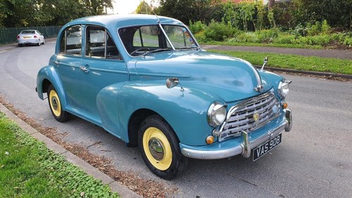 1951 Morris Oxford MO, 1500 cc.  For Sale by Auction
