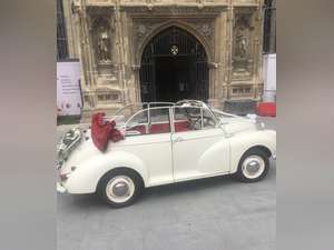 1963 Morris Minor Convertible Wedding Hire For Hire (picture 1 of 7)