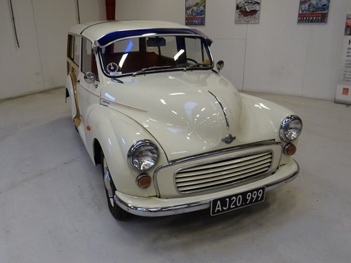 1967 Morris Minor 1000 Traveller - Danish car from new VERKAUFT
