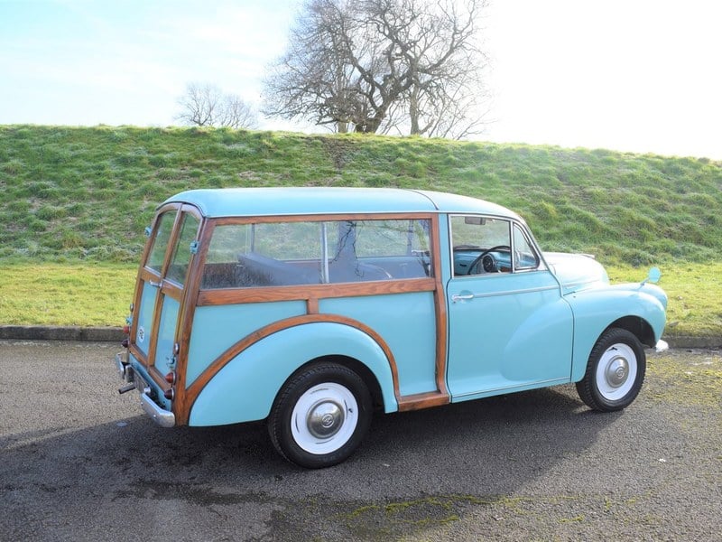 1970 MORRIS MINOR TRAVELLER - RARE BERMUDA BLUE, LOVELY!