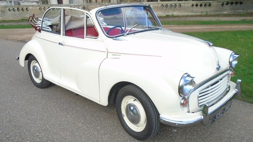 1962 Morris Minor Convertible, Genuine Tourer. In vendita