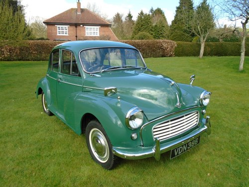 1960 Morris Minor 1000 4 Door SOLD