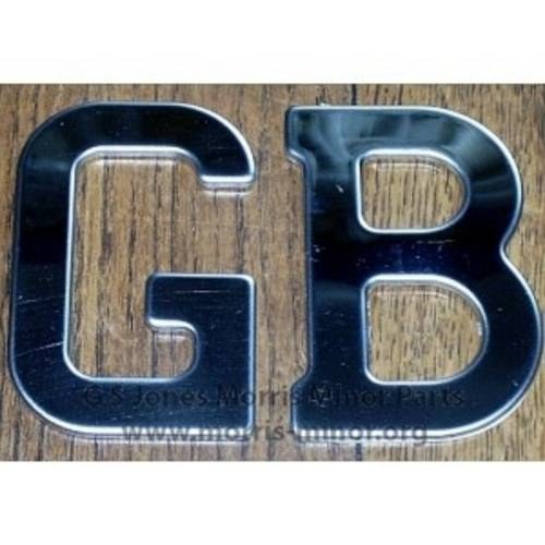 CAR BADGES GB LETTERS £4.95 For Sale