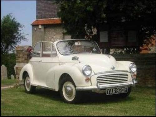 MORRIS MINOR CONVERTIBLE FOR SALE For Sale