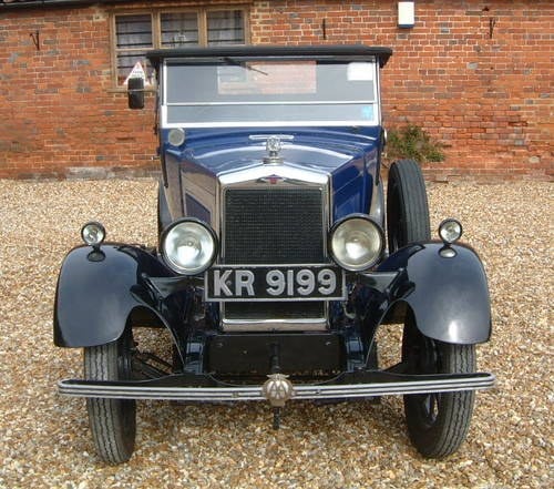 1931 Morris Cowley Flatnose two seater & dicky SOLD
