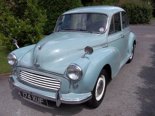 1959 Morris Minor 1000 SOLD