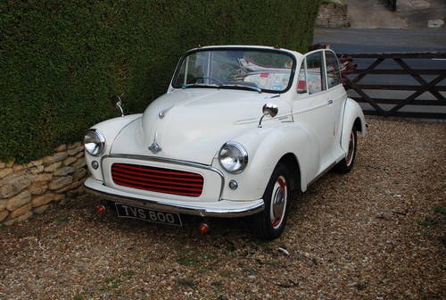 1957 Lovely Morris Minor Convertible SOLD
