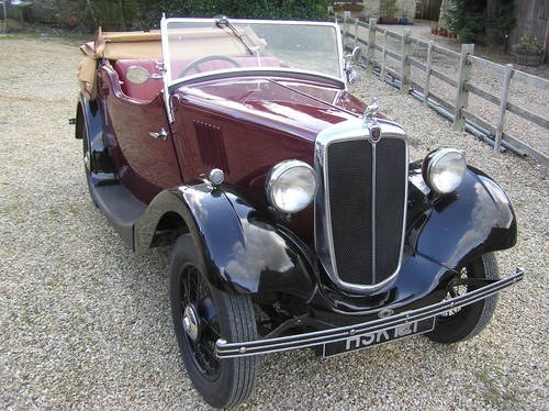 1937 Morris 8 series 1 two seat tourer SOLD