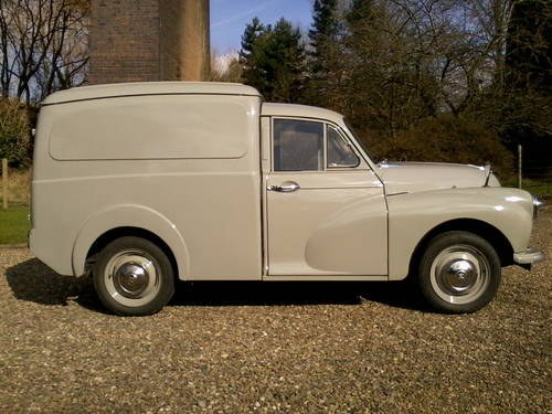 1962 Morris 1000 6cwt van VENDUTO
