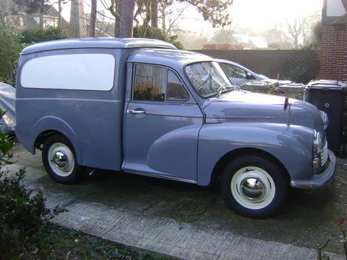 1972 Morris Minor Van - Reduced SOLD