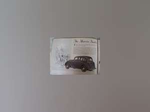 MORRIS TWELVE-FOUR Series 3 1937 SALES BROCHURE For Sale (picture 2 of 6)