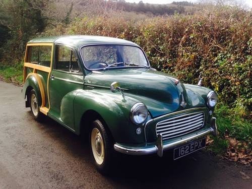 Fully restored !!! 1962 Morris traveller 948cc In vendita