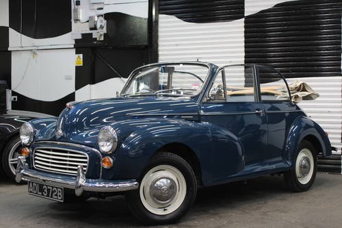 1964 Morris Minor Convertible 1.0 (A TRULY EXCEPTIONAL EXAMPLE) In vendita