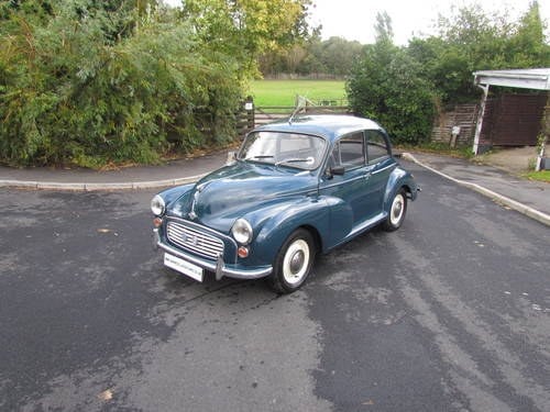 1964 MORRIS MINOR 1000 4 NOW SOLD MORE REQUIRED VENDUTO