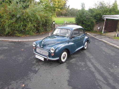 1964 MORRIS MINOR 1000 4 NOW SOLD MORE REQUIRED VERKAUFT