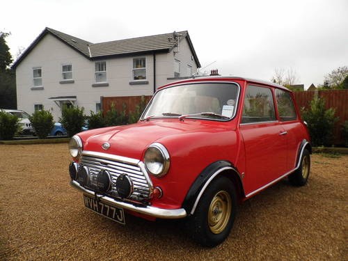 1971 MKIII Cooper S in Red and black 29k For Sale