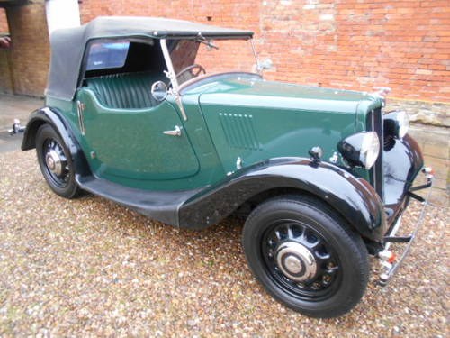 1938 Morris 8. Two seat Tourer SOLD