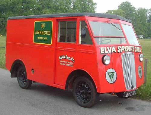 1947 Stunning ELVA support van Morris Commercial PV. For Sale