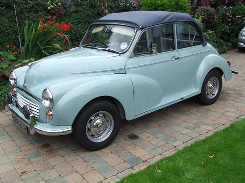 1969 morris minor covertable SOLD
