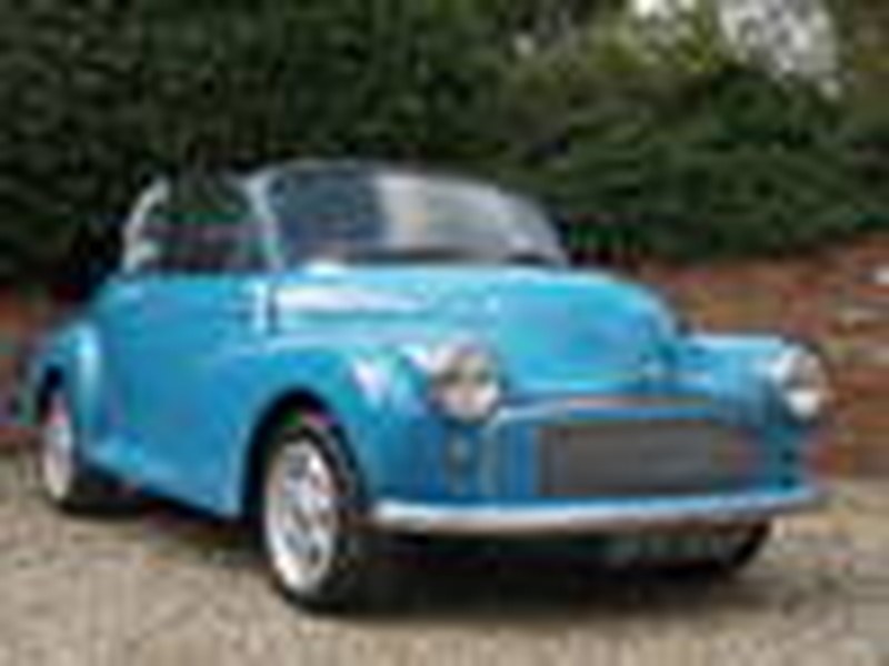 MORRIS MINOR TWIN-CAM CONVERTIBLE - UNIQUE !!