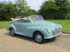1951 Morris Minor Convertible At ACA 17th June  For Sale