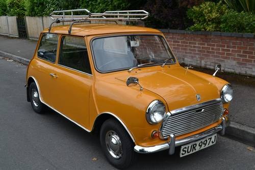 Morris Mini 1000 1970 - To be auctioned 28-07-17 For Sale by Auction