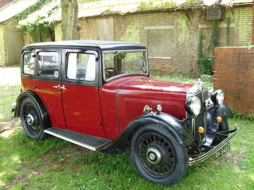 1933 Morris Ten-Four 4-door saloon In vendita