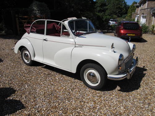 1960 Morris Minor 1000 Convertible. Immaculate. For Sale