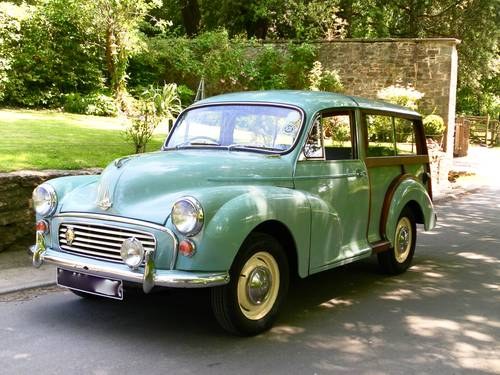1963 Morris 1000 Traveller. One then family owned SOLD