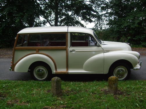 1967 Old English White Traveller with Cherokee Red Interior Trim SOLD