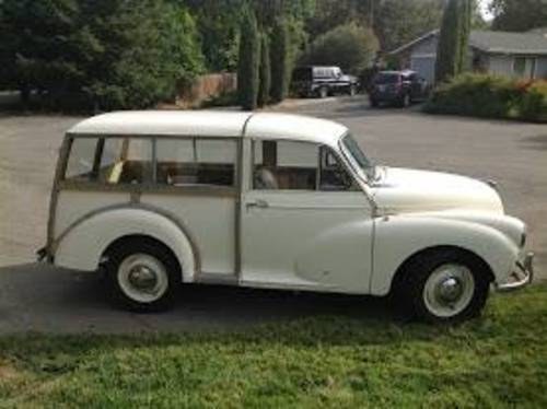 1959 Morris Minor Traveller Woodie Wagon = Fun LhD Ivory  $obo In vendita