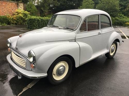 AUGUST AUCTION. 1964 Morris Minor For Sale by Auction