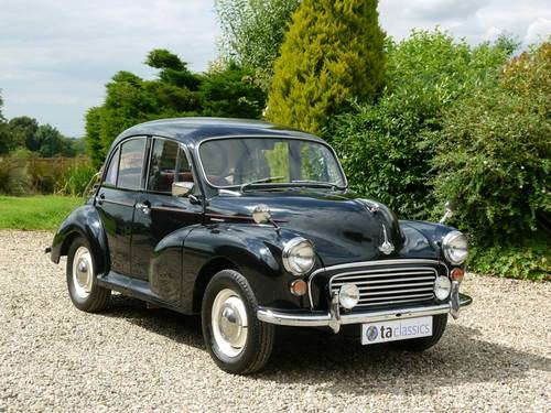 1961 Morris Minor 1000. MOT June 2018 VERKAUFT