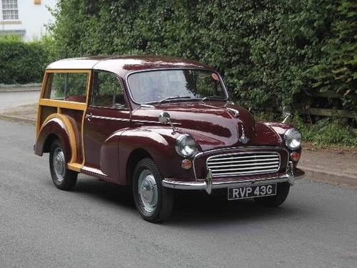 1969 Morris Minor Traveller VERKAUFT